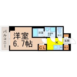 Ｓ－ＲＥＳＩＤＥＮＣＥ熱田の物件間取画像